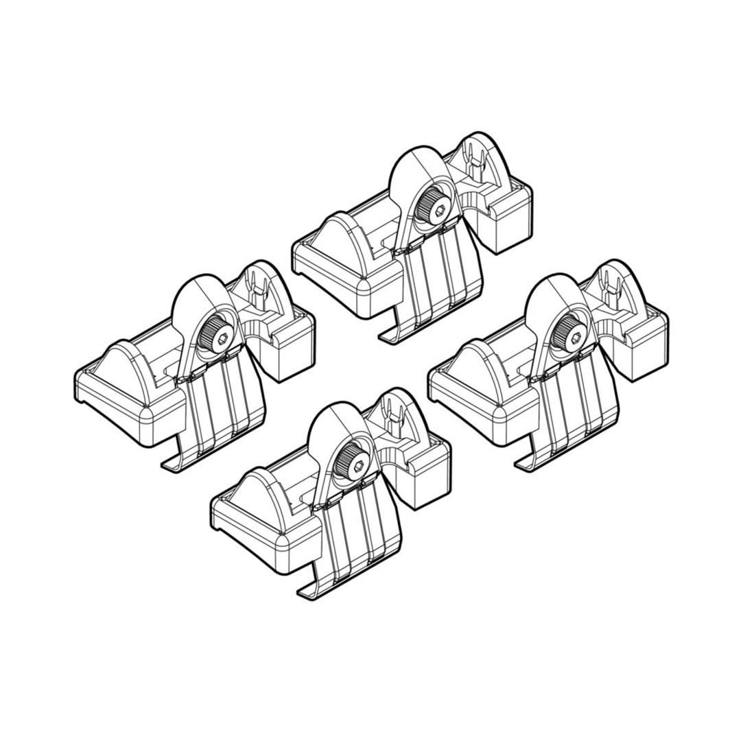 Εικόνα 1 από 1 — ΑΚΡΑ ΓΙΑ ΜΠΑΡΕΣ NORDRIVE ΓΙΑ TOYOTA AVENSIS 4D 05/03-03/09 KIT