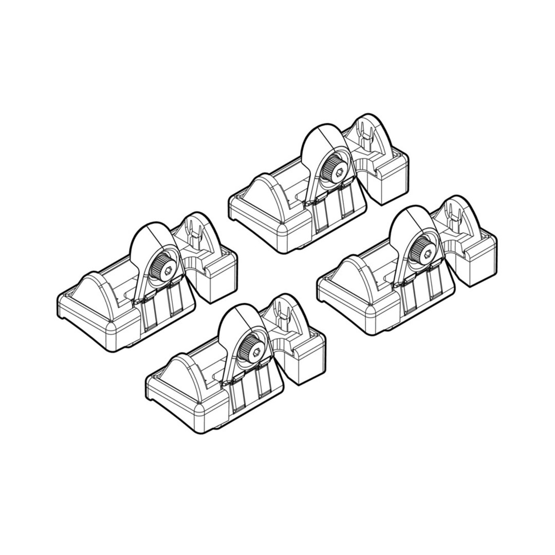 Εικόνα 1 από 1 — ΑΚΡΑ ΓΙΑ ΜΠΑΡΕΣ NORDRIVE ΓΙΑ HYUNDAI GETZ 5D 06/02-03/08 KIT