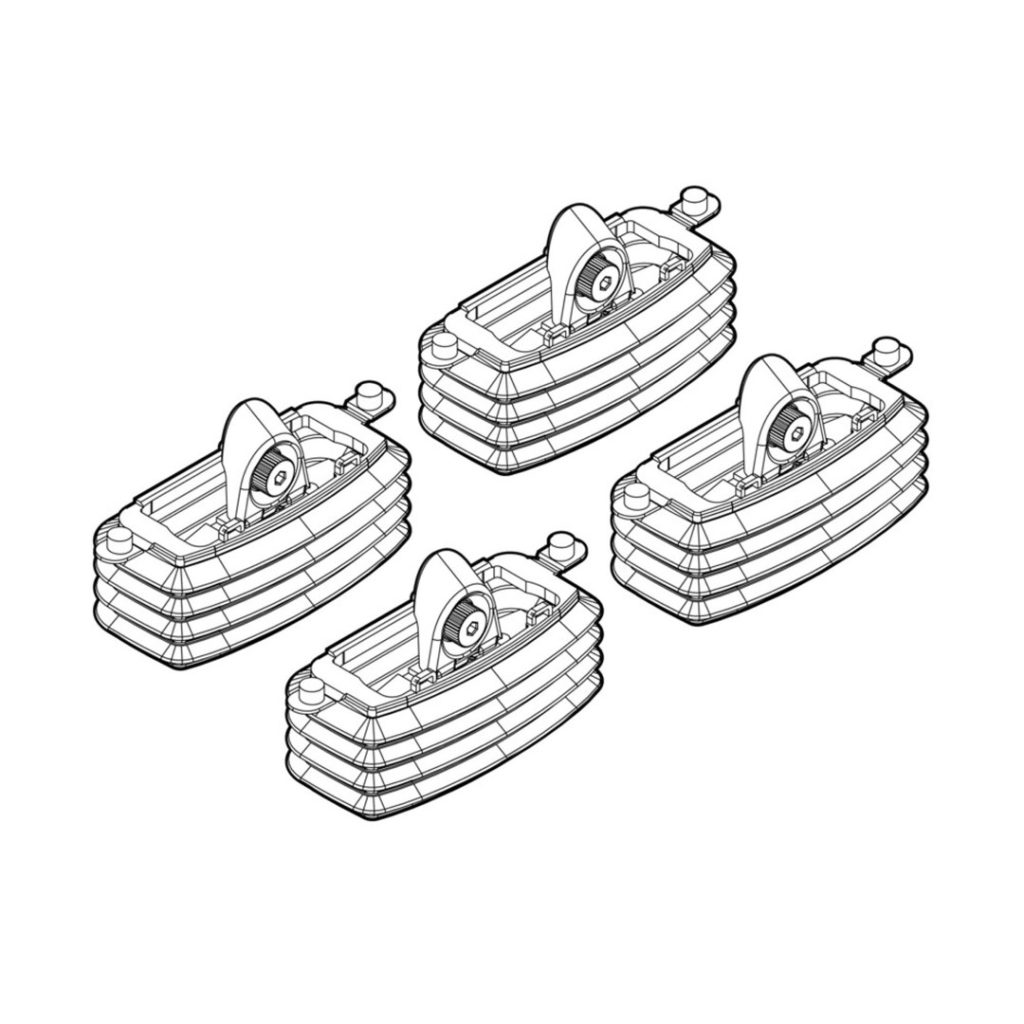 Εικόνα 1 από 1 — ΑΚΡΑ ΓΙΑ ΜΠΑΡΕΣ NORDRIVE ΓΙΑ FIAT CROMA 05/05-04/11 KIT