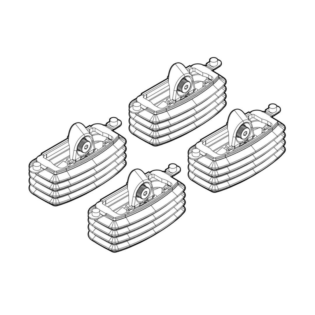 Εικόνα 1 από 1 — ΑΚΡΑ ΓΙΑ ΜΠΑΡΕΣ NORDRIVE ΓΙΑ FIAT CROMA 05/05-04/11 KIT