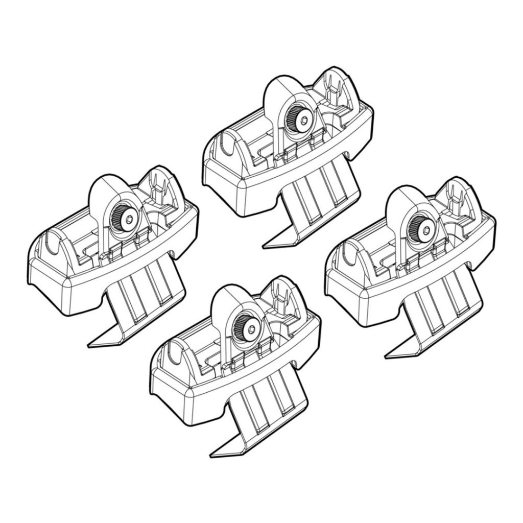 Εικόνα 1 από 1 — ΑΚΡΑ ΓΙΑ ΜΠΑΡΕΣ NORDRIVE ΓΙΑ FORD FOCUS 03/11+ KIT