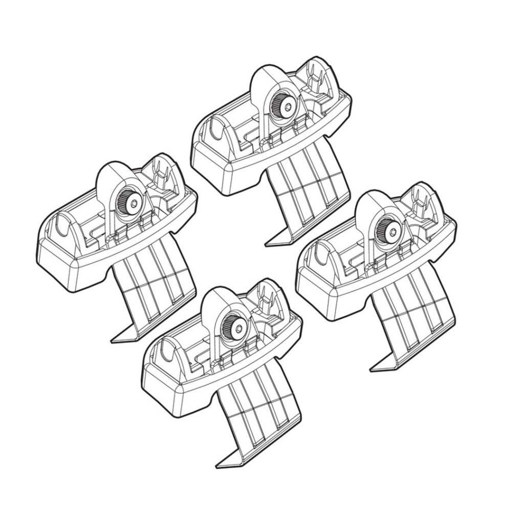 Εικόνα 1 από 2 — ΑΚΡΑ ΓΙΑ ΜΠΑΡΕΣ NORDRIVE ΓΙΑ FORD C-MAX 11/10+ KIT