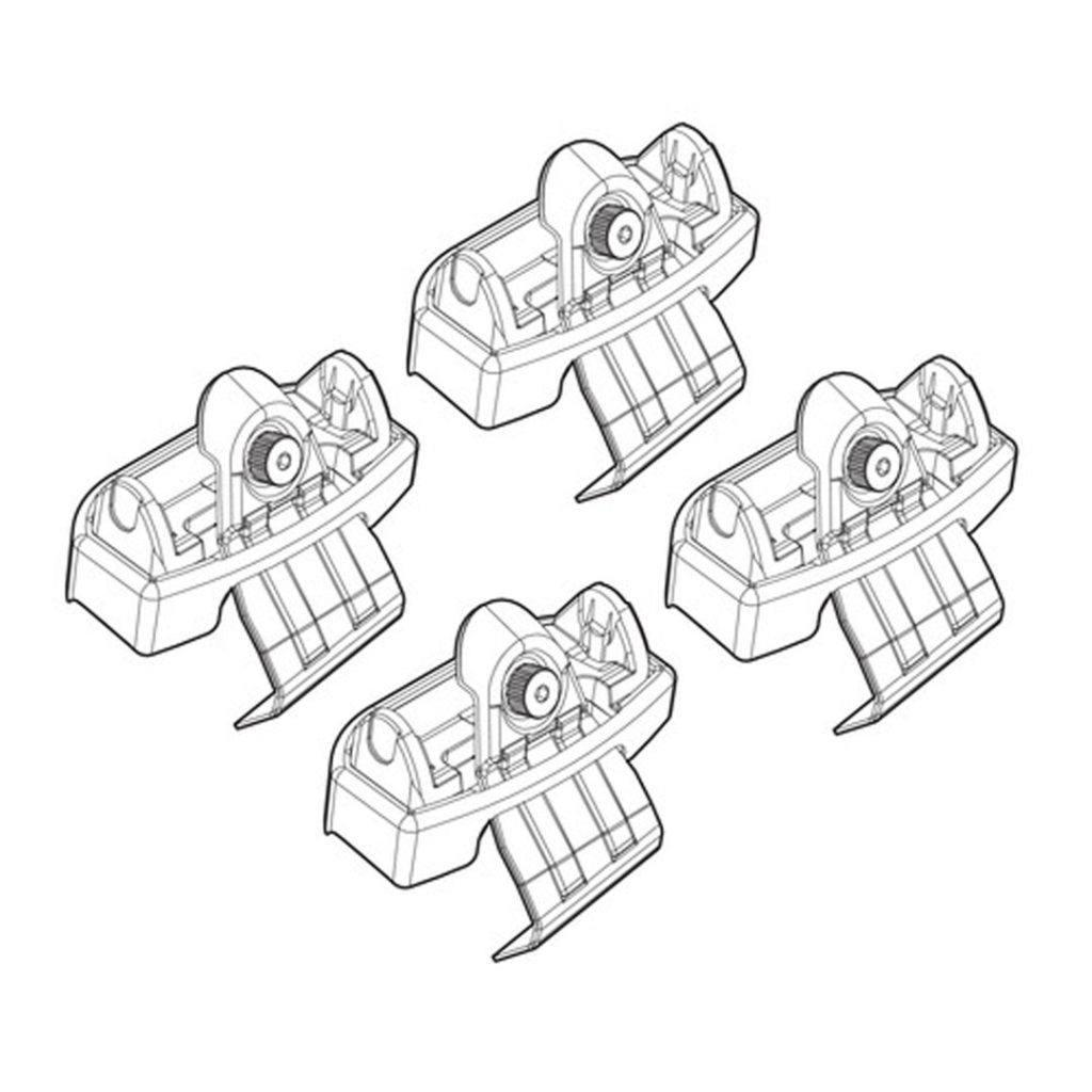 Εικόνα 1 από 1 — ΑΚΡΑ ΓΙΑ ΜΠΑΡΕΣ NORDRIVE ΓΙΑ AUDI A4 11/07+ KIT