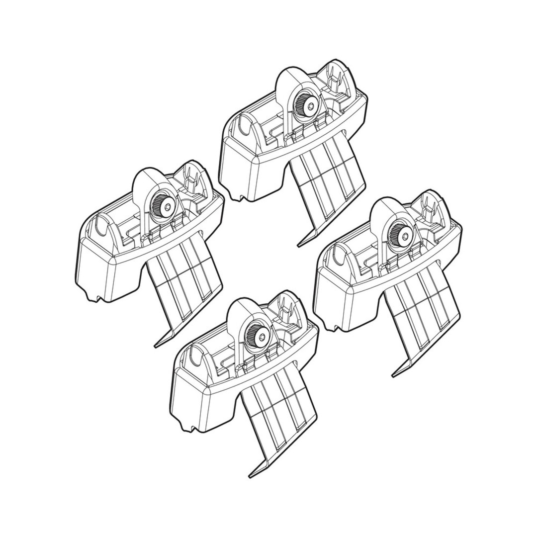 Εικόνα 1 από 1 — ΑΚΡΑ ΓΙΑ ΜΠΑΡΕΣ NORDRIVE ΓΙΑ OPEL INSIGNIA 02/09+ KIT