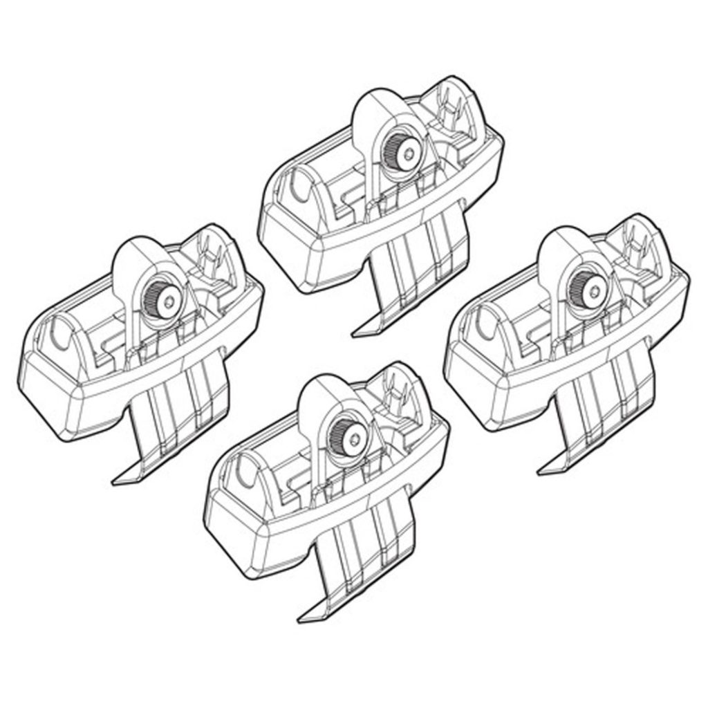 Εικόνα 1 από 1 — ΑΚΡΑ ΓΙΑ ΜΠΑΡΕΣ NORDRIVE ΓΙΑ AUDI A3 3/5D 09/12+ KIT
