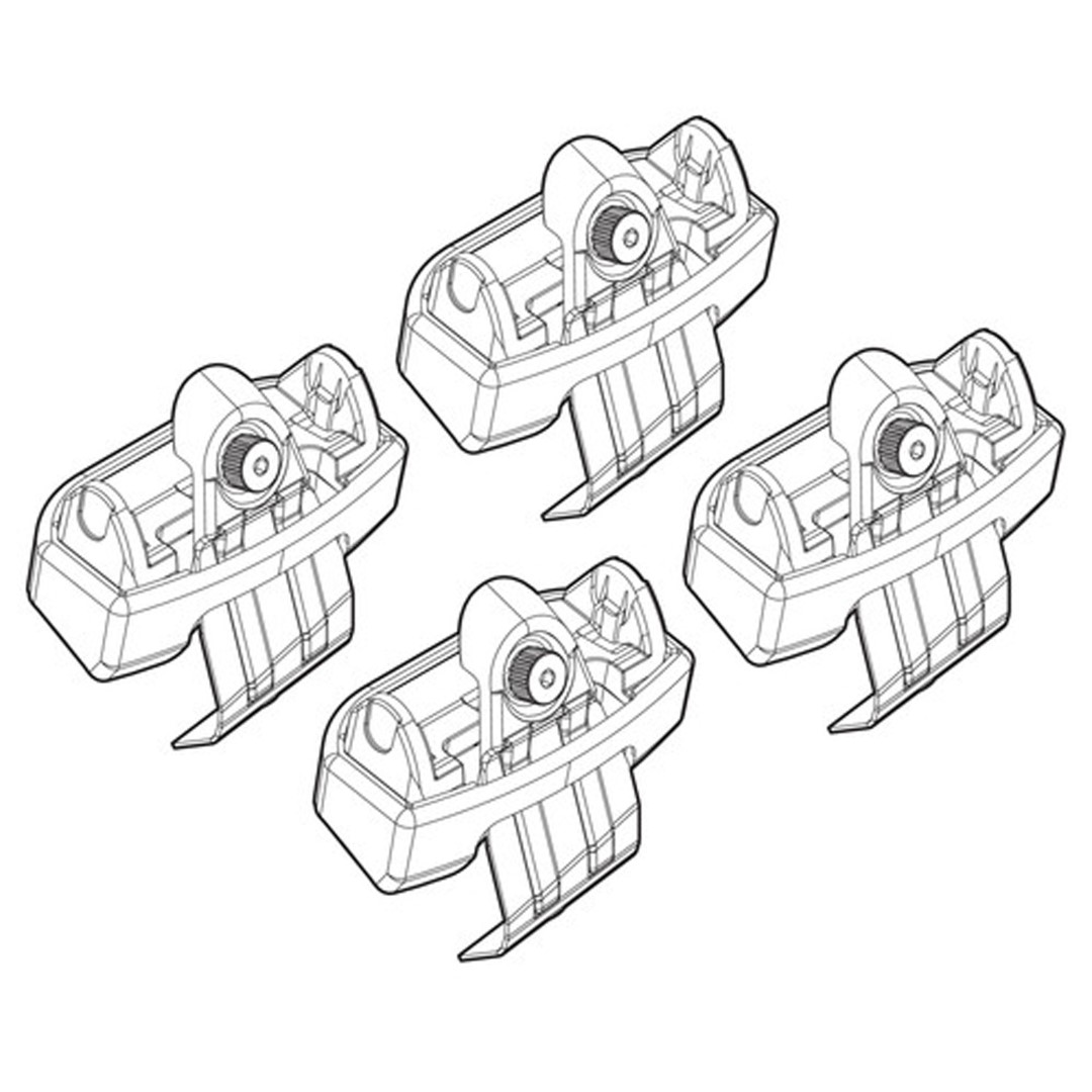 Εικόνα 1 από 1 — ΑΚΡΑ ΓΙΑ ΜΠΑΡΕΣ NORDRIVE ΓΙΑ AUDI A3 3/5D 09/12+ KIT