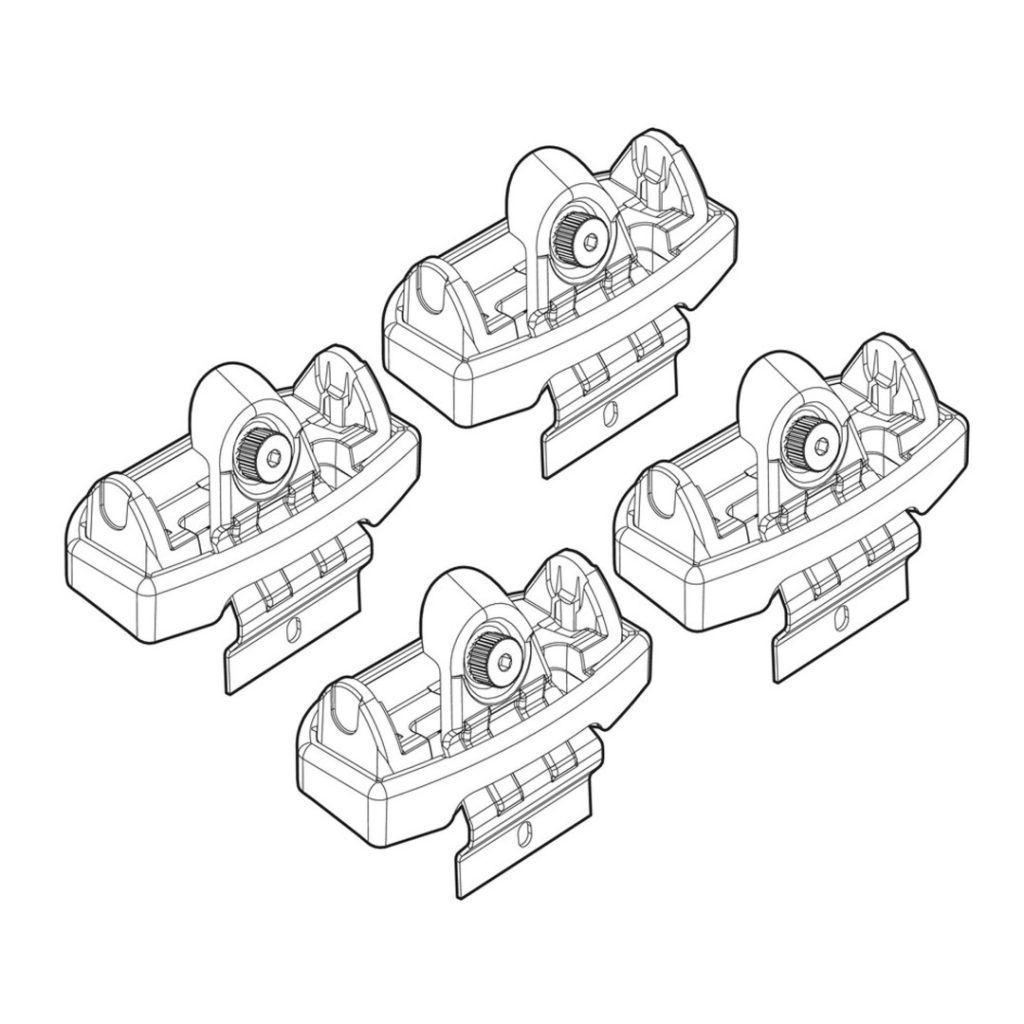 Εικόνα 1 από 2 — ΑΚΡΑ ΓΙΑ ΜΠΑΡΕΣ NORDRIVE ΓΙΑ NISSAN QASHQAI 03/07+ KIT