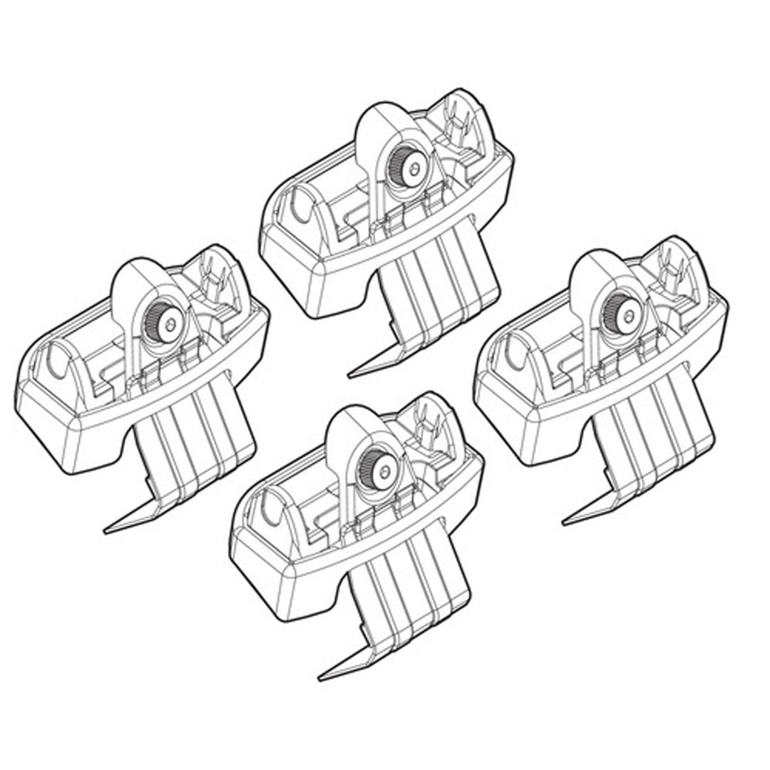 Εικόνα 1 από 1 — ΑΚΡΑ ΓΙΑ ΜΠΑΡΕΣ NORDRIVE ΓΙΑ CITROEN C4 PICASSO 6/13+ KIT
