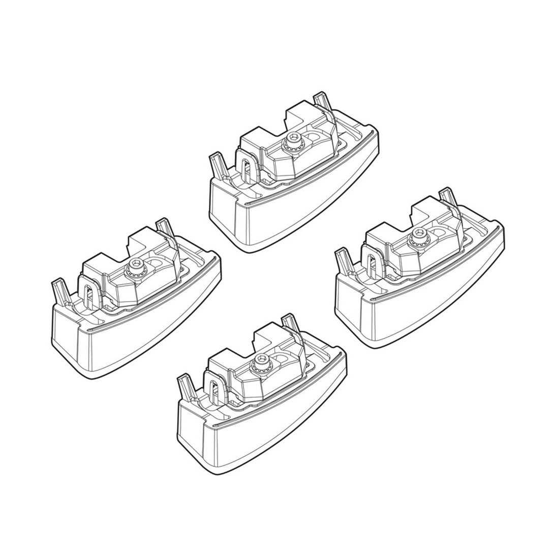 Εικόνα 1 από 1 — ΑΚΡΑ ΓΙΑ ΜΠΑΡΕΣ NORDRIVE ΓΙΑ FIAT PANDA 2/12+ KIT