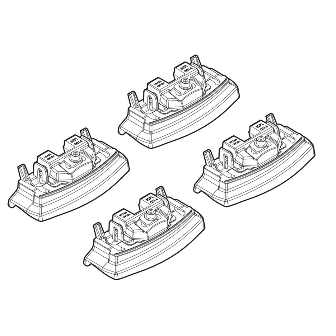 Εικόνα 1 από 1 — ΑΚΡΑ ΓΙΑ ΜΠΑΡΕΣ NORDRIVE ΓΙΑ KIA SOUL 01/14+ KIT
