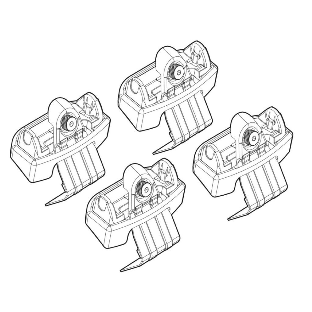 Εικόνα 1 από 1 — ΑΚΡΑ ΓΙΑ ΜΠΑΡΕΣ NORDRIVE ΓΙΑ KIA VENGA 2/10+ KIT