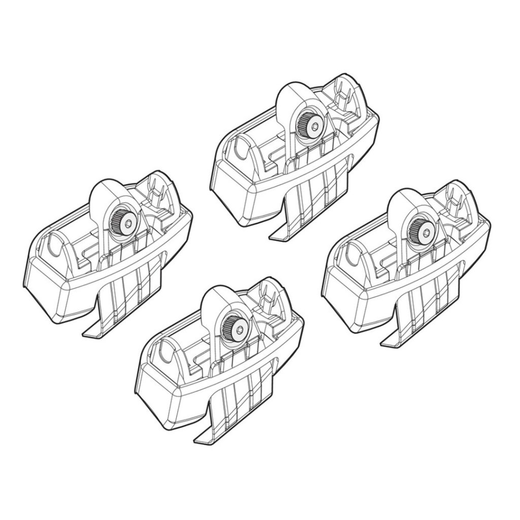 Εικόνα 1 από 1 — ΑΚΡΑ ΓΙΑ ΜΠΑΡΕΣ NORDRIVE ΓΙΑ KIA PICANTO 5D 5/11+ KIT