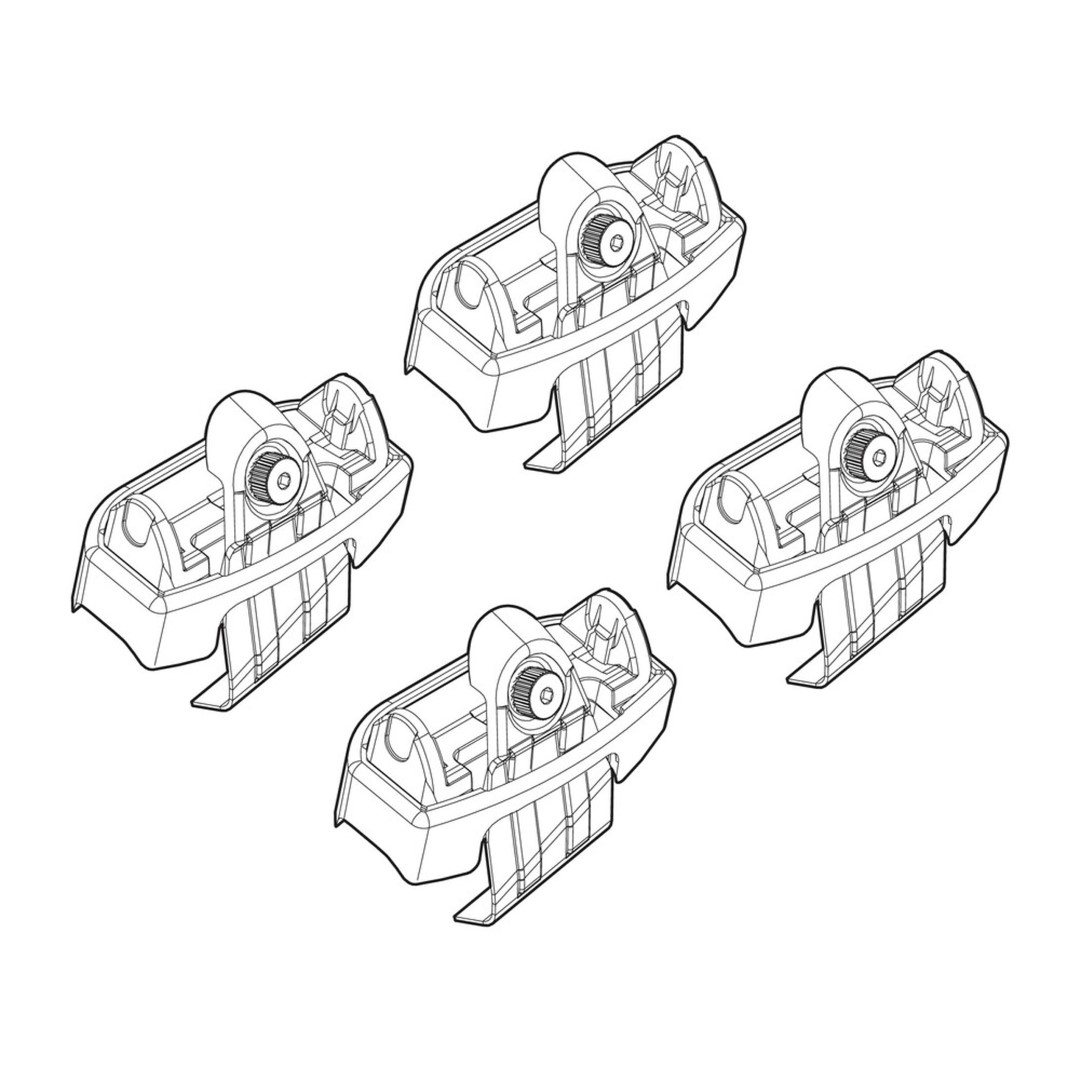 Εικόνα 1 από 1 — ΑΚΡΑ ΓΙΑ ΜΠΑΡΕΣ NORDRIVE ΓΙΑ MAZDA 2 5D 03/15+ KIT