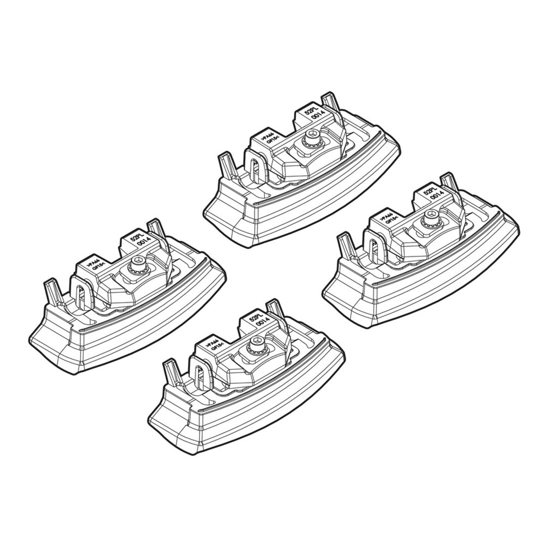 Εικόνα 1 από 1 — ΑΚΡΑ ΓΙΑ ΜΠΑΡΕΣ NORDRIVE ΓΙΑ HYUNDAI i20 3D/5D 11/14+ KIT
