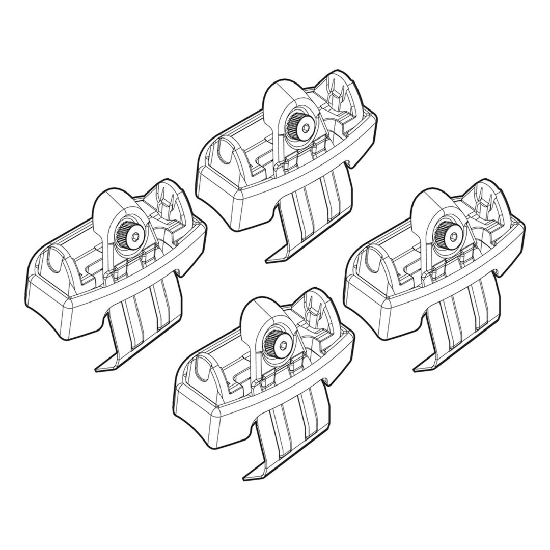Εικόνα 1 από 1 — ΑΚΡΑ ΓΙΑ ΜΠΑΡΕΣ NORDRIVE ΓΙΑ MAZDA CX-3 06/15+ KIT