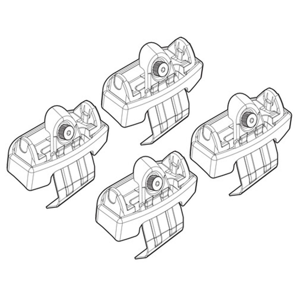 Εικόνα 1 από 1 — ΑΚΡΑ ΓΙΑ ΜΠΑΡΕΣ NORDRIVE ΓΙΑ AUDI A4 4D 11-15+ KIT