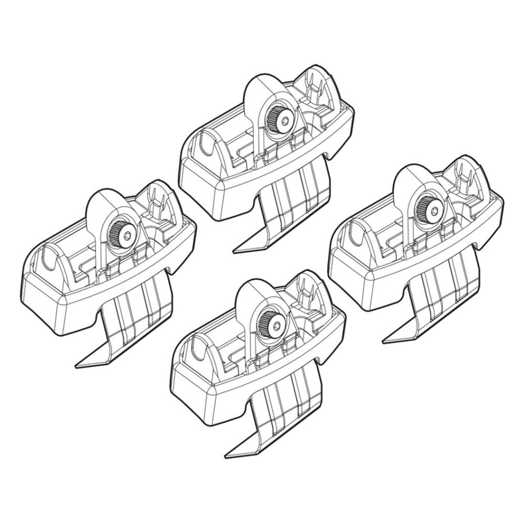 Εικόνα 1 από 1 — ΑΚΡΑ ΓΙΑ ΜΠΑΡΕΣ NORDRIVE ΓΙΑ FIAT TIPO 4/5D 12/15+ KIT