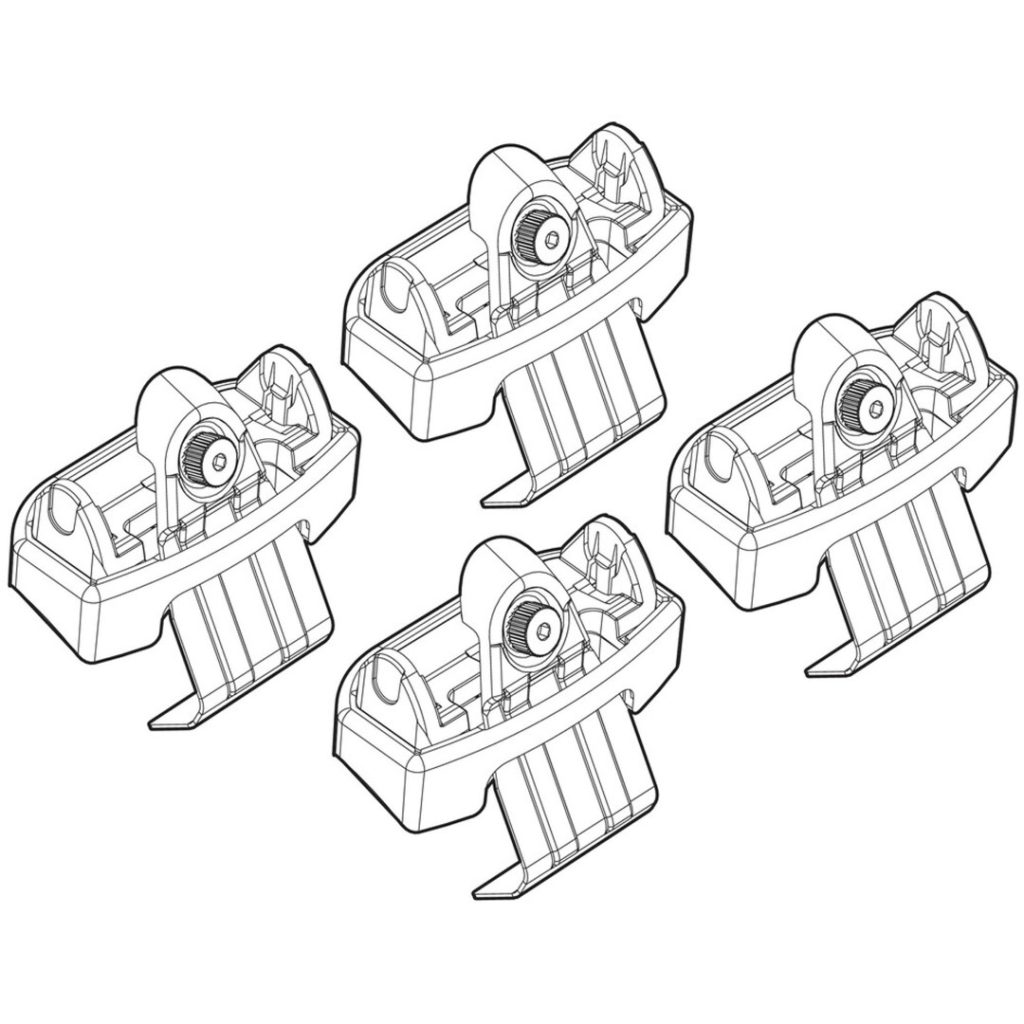 Εικόνα 1 από 1 — ΑΚΡΑ ΓΙΑ ΜΠΑΡΕΣ NORDRIVE ΓΙΑ FORD S-MAX 10/15+ KIT