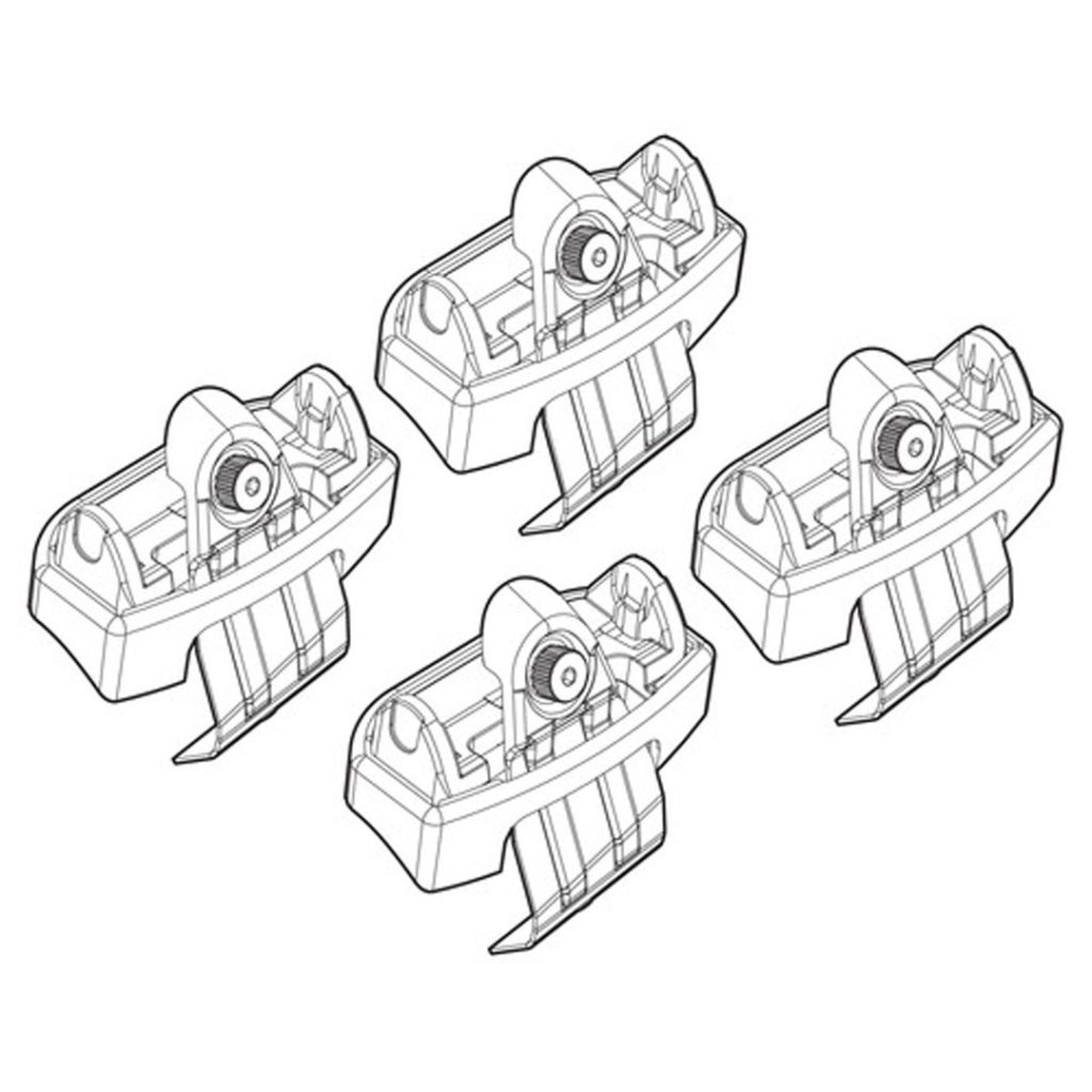 Εικόνα 1 από 1 — ΑΚΡΑ ΓΙΑ ΜΠΑΡΕΣ NORDRIVE ΓΙΑ AUDI A6 4D 04/11+ KIT