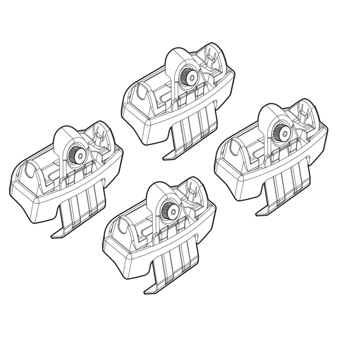 Εικόνα 1 από 1 — ΑΚΡΑ ΓΙΑ ΜΠΑΡΕΣ NORDRIVE ΓΙΑ FORD EDGE 07/16+ KIT