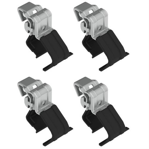 Εικόνα 1 από 7 — CLAMP KIT ΑΚΡΑ (ΠΟΔΙΑ) ΓΙΑ ΜΠΑΡΕΣ SNAP STEEL ΚΑΙ SNAP ALU K-1 NORDRIVE – 4 TEM.