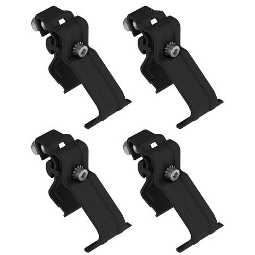 Εικόνα 1 από 1 — CLAMP KIT ΑΚΡΑ (ΠΟΔΙΑ) ΓΙΑ ΜΠΑΡΕΣ SNAP STEEL K-2 NORDRIVE – 4 TEM