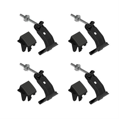 Εικόνα 1 από 7 — CLAMP KIT ΑΚΡΑ (ΠΟΔΙΑ) ΓΙΑ ΜΠΑΡΕΣ SNAP STEEL ΚΑΙ SNAP ALU K-3 NORDRIVE – 4 TEM.