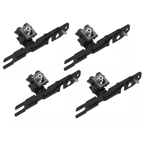 Εικόνα 1 από 1 — CLAMP KIT ΑΚΡΑ (ΠΟΔΙΑ) ΓΙΑ ΜΠΑΡΕΣ SNAP ECOSPORTS K-4 NORDRIVE – 4 TEM.