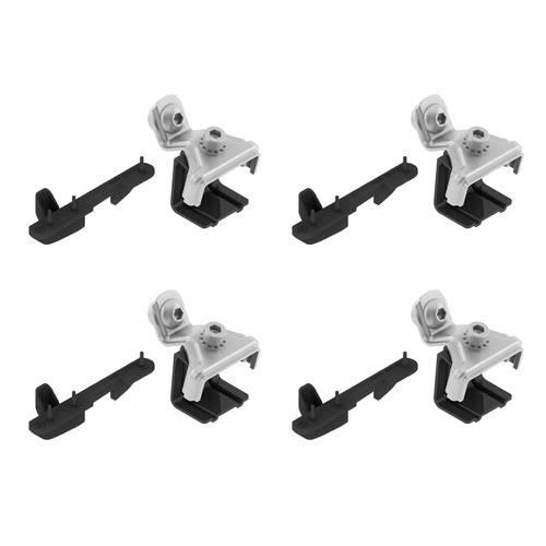 Εικόνα 1 από 1 — CLAMP KIT ΑΚΡΑ (ΠΟΔΙΑ) ΓΙΑ ΜΠΑΡΕΣ SNAP STEEL K-6 NORDRIVE – 4 TEM.