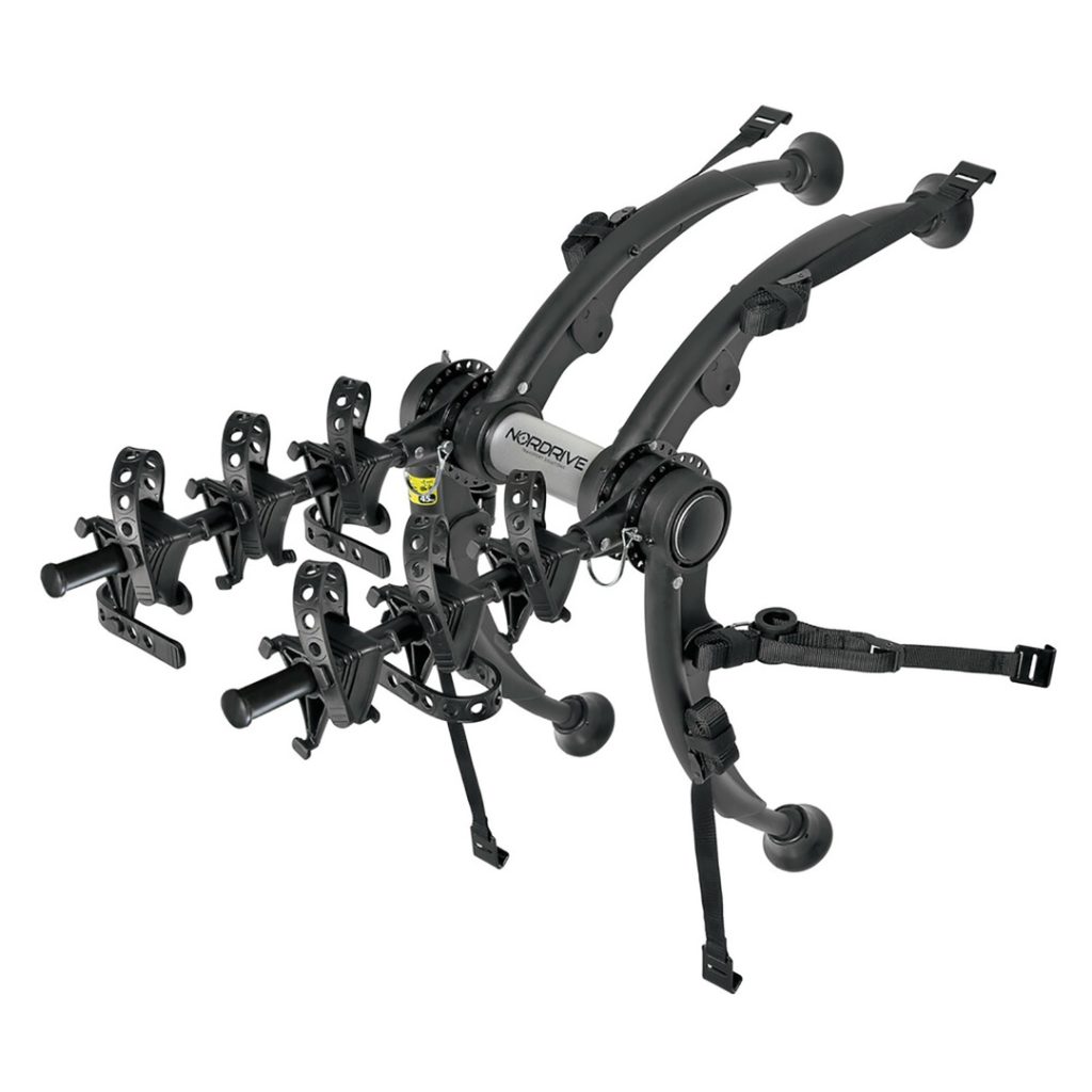 Εικόνα 1 από 9 — ΒΑΣΗ ΠΟΔΗΛΑΤΟΥ CYCLUS-3 ΠΟΡΤ ΜΠΑΓΚΑΖ ΓΙΑ 3 ΠΟΔΗΛΑΤΑ ΜΕ ΔΕΣΤΡΕΣ NORDRIVE – 1 ΤΕΜ.