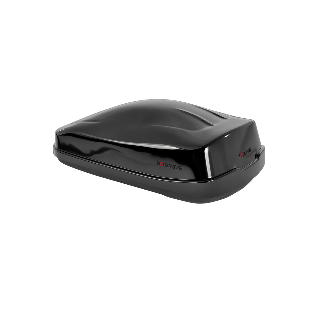 Εικόνα 2 από 8 — Nordrive – Μπαγκαζιέρα οροφής Box 480 lt μαύρη/γυαλιστερή 155.5×89.5×52 cm – 1 τεμ. (L.N60046)