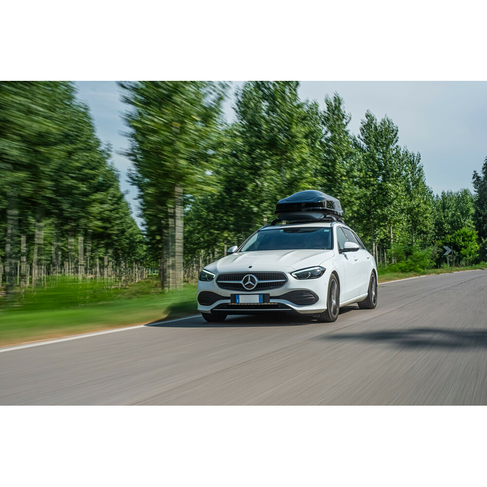 Εικόνα 3 από 8 — Nordrive – Μπαγκαζιέρα οροφής Box 480 lt μαύρη/γυαλιστερή 155.5×89.5×52 cm – 1 τεμ. (L.N60046)