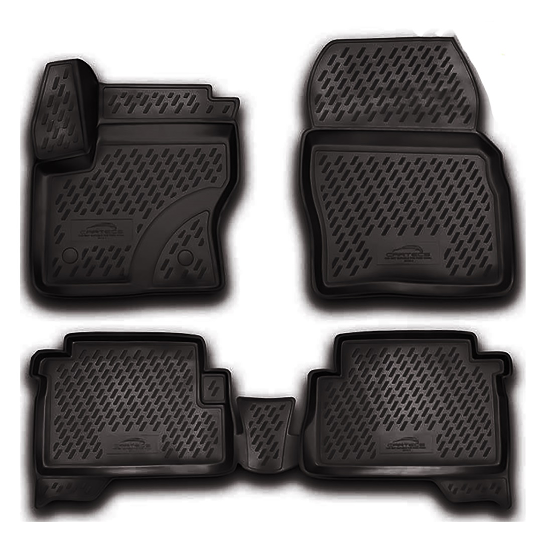 Εικόνα 1 από 1 — ΠΑΤΑΚΙΑ ΣΕ ΣΚΑΦΗ TPE ΛΑΣΤΙΧΟ ΓΙΑ FORD KUGA 5D 2013-2019  ΣΕ ΜΑΥΡΟ ΧΡΩΜΑ NOVLINE – 4 ΤΕΜ.
