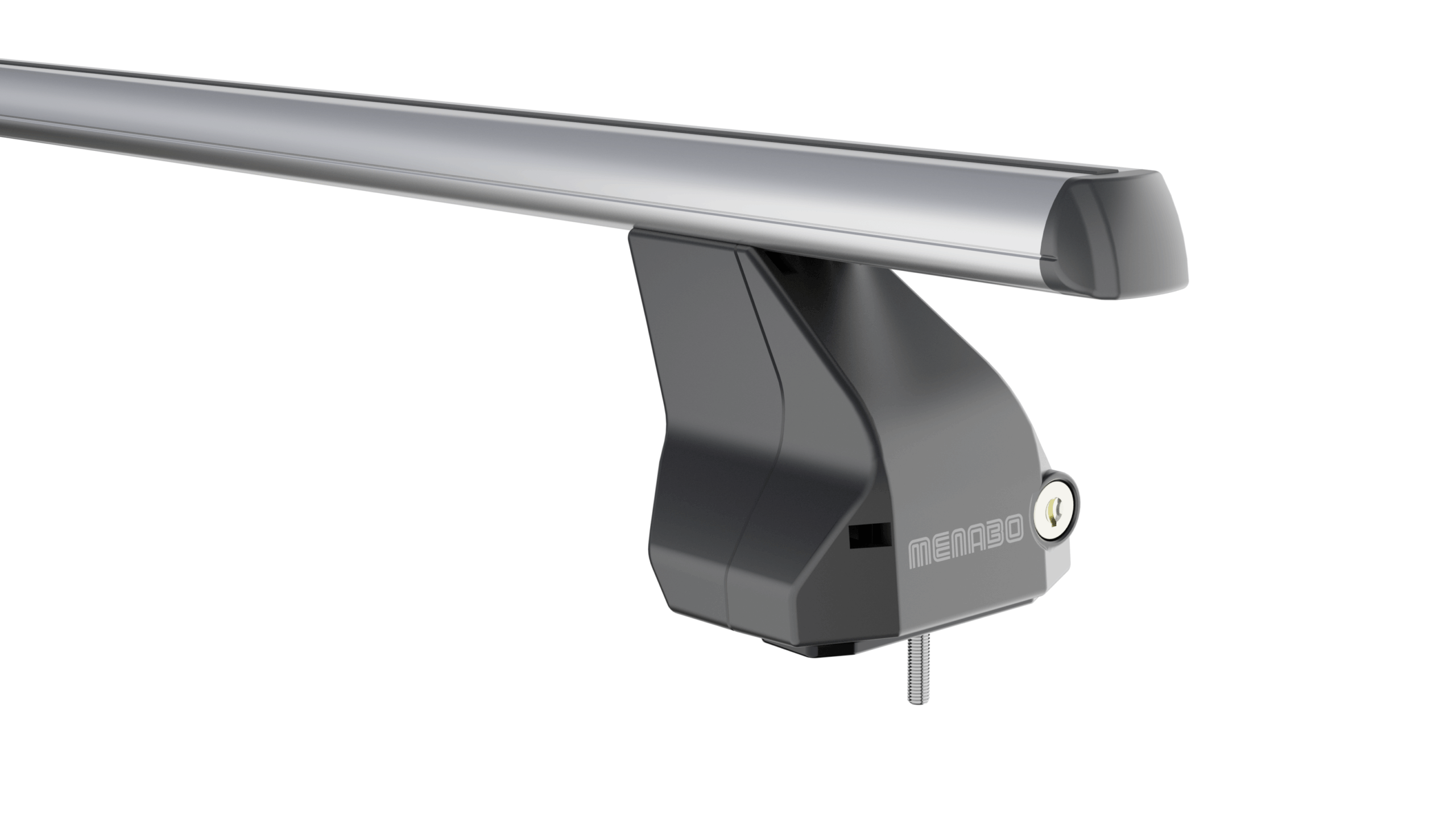 Εικόνα 5 από 8 — MENABO Ολοκληρωμένο Σετ Μπάρες Οροφής Αλουμινίου OMEGA L 130 cm Σε Ασημί Χρώμα για Nissan Qashqai / Dualis (J11) 5 doors 2014>2017 – 2 τεμ. (10170/MB+13470/MB)