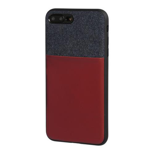 Εικόνα 1 από 2 — APPLE iPHONE 7 PLUS ΚΑΙ 8 PLUS ΘΗΚΗ ΚΙΝΗΤΟΥ DUO POCKET ΜΠΛΕ-ΜΠΟΡΝΤΩ ΜΑΓΝΗΤΙΚΗ SILVER LINE