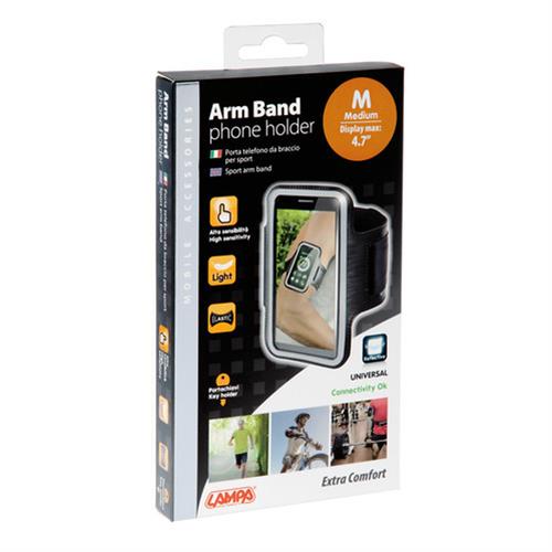 Εικόνα 4 από 6 — ΘΗΚΗ ΚΙΝΗΤΟΥ ΧΕΙΡΟΣ ARM BAND M ΜΑΧ 4,7 INCH ΜΑΥΡΗ ΜΕ ΕΛΑΣΤΙΚΟ ΙΜΑΝΤΑ ΚΑΙ VELCRO LAMPA – 1 ΤΕΜ.