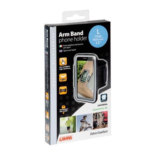 Εικόνα 12 από 12 — ΘΗΚΗ ΚΙΝΗΤΟΥ ΧΕΙΡΟΣ ARM BAND L ΜΑΧ 5,5 INCH ΜΑΥΡΗ ΜΕ ΕΛΑΣΤΙΚΟ ΙΜΑΝΤΑ ΚΑΙ VELCRO LAMPA – 1 ΤΕΜ.