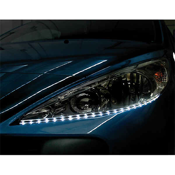 Εικόνα 3 από 4 — ΤΑΙΝΙΑ ΦΑΝΑΡΙΩΝ FLEX-STRIP DAYLINE (2x50cm) 21LED ΛΕΥΚΟΣ ΦΩΤΙΣΜΟΣ -2ΤΕΜ.