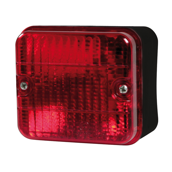 Εικόνα 1 από 4 — ΦΑΝΑΡΙ 12V – STOP ΚΑΙ ΟΜΙΧΛΗΣ – ΓΙΑ ΤΡΕΙΛΕΡ (ΚΟΚΚΙΝΟ – 70 Χ 80 Χ 50mm) – 1ΤΕΜ.