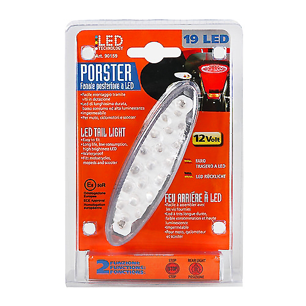 Εικόνα 3 από 3 — ΦΑΝΑΡΙ ΠΙΣΩ ΜΗΧΑΝΗΣ PORSTER 12V 19LED 2 ΧΡΗΣΕΩΝ (ΦΩΣ ΘΕΣΕΩΣ/STOP)  -1ΤΕΜ.