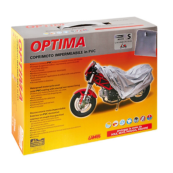 Εικόνα 3 από 3 — Κουκούλα μοτοσυκλέτας Optima (Medium) 203x89x119cm