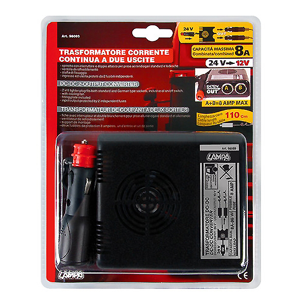 Εικόνα 3 από 3 — ΜΕΤΑΤΡΟΠΕΑΣ 24V-12V 8A