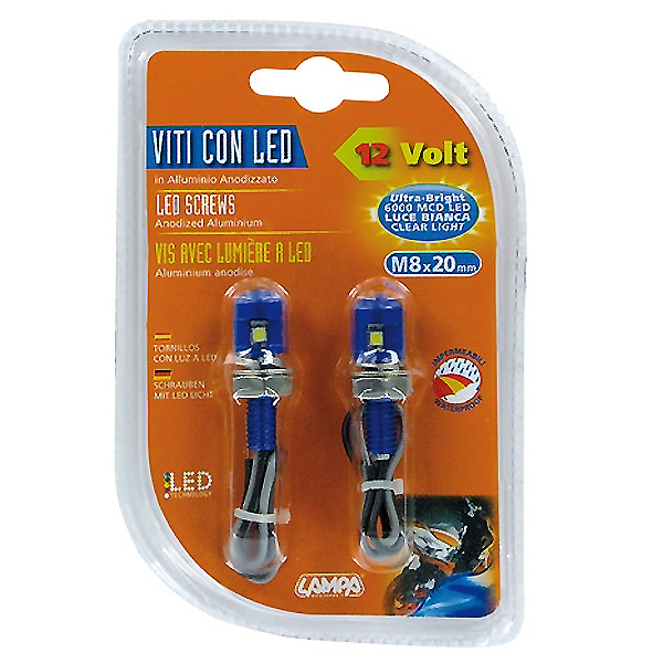 Εικόνα 1 από 1 — ΒΙΔΕΣ ΜΕ LED/12V 6000 MCD