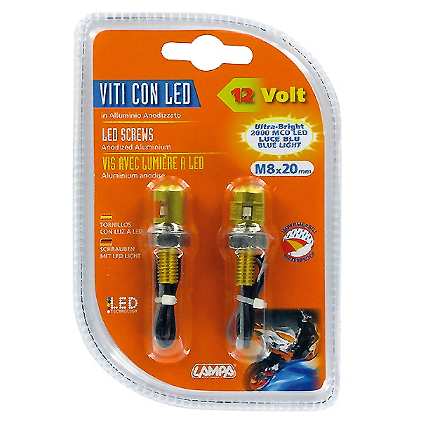 Εικόνα 1 από 1 — ΒΙΔΕΣ ΜΕ LED/12V 2000 MCD