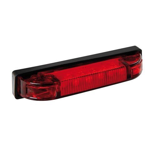 Εικόνα 1 από 5 — ΦΩΣ ΦΟΡΤΗΓΟΥ 6LED ΚΟΚΚΙΝΟ 24V 100mm