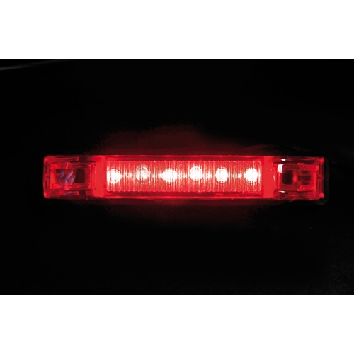 Εικόνα 5 από 5 — ΦΩΣ ΦΟΡΤΗΓΟΥ 6LED ΚΟΚΚΙΝΟ 24V 100mm
