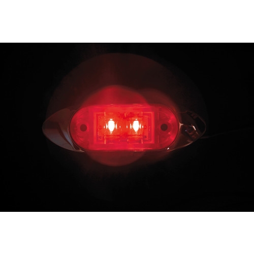 Εικόνα 3 από 3 — ΦΩΣ ΦΟΡΤΗΓΟΥ 2LED ΚΟΚΚΙΝΟ 24V 100mm