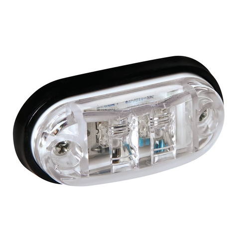 Εικόνα 1 από 3 — ΦΩΣ ΦΟΡΤΗΓΟΥ 2LED ΛΕΥΚΟ 24V 72mm