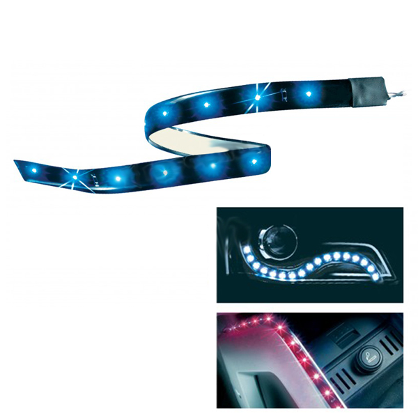 Εικόνα 1 από 1 — ΤΑΙΝΙΑ BOOTES ΜΕ 15 LED ΜΠΛΕ ΧΡΩΜΑ 30cm
