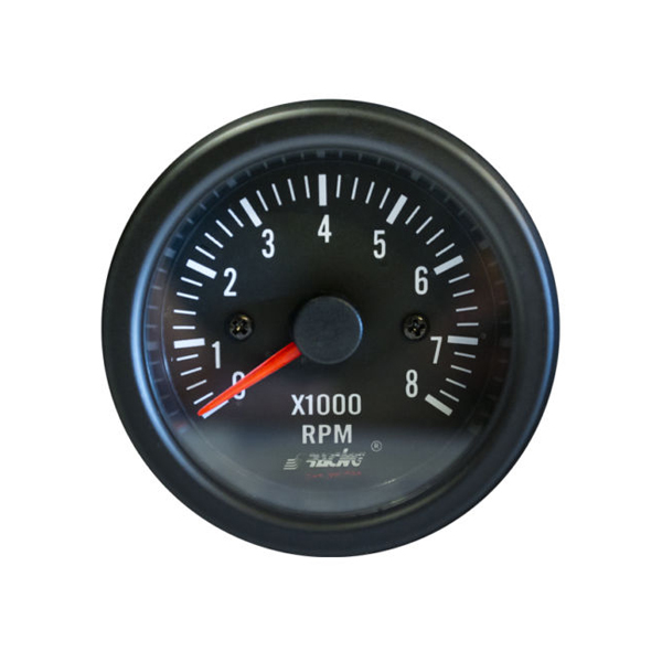 Εικόνα 1 από 1 — ΣΤΡΟΦΟΜΕΤΡΟ 0-8.000rpm 52mm ΜΑΥΡΟ